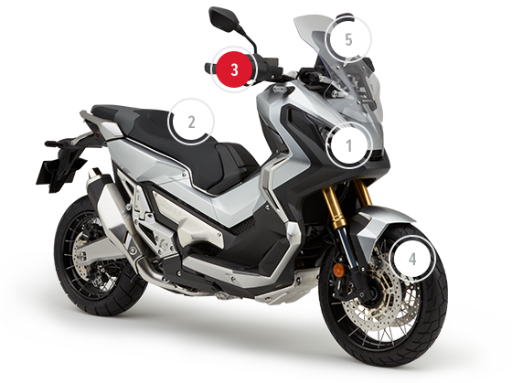 moto honda fr motorcycles range