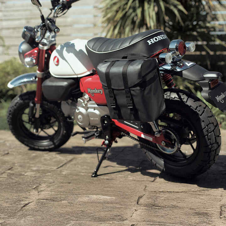 Vue arrière statique de la Honda Monkey 125