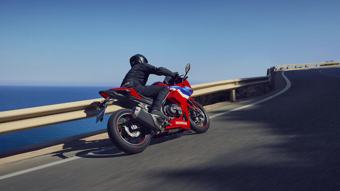 Honda Fireblade sur circuit