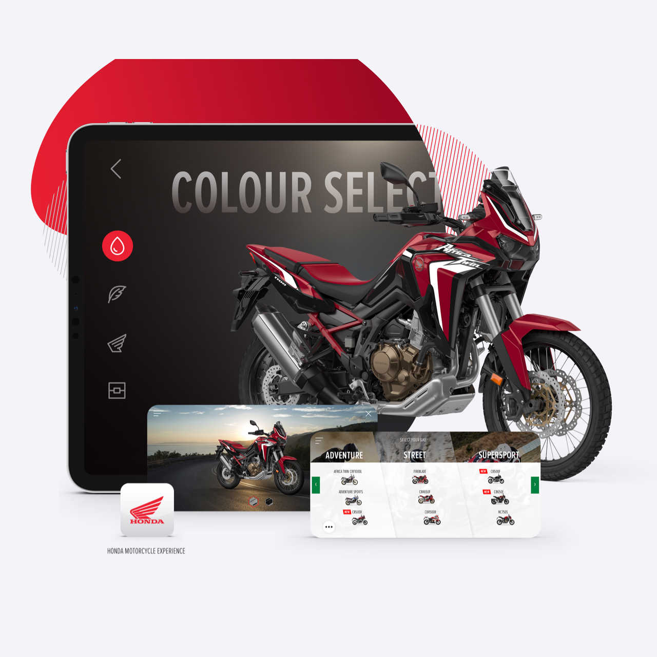 Configurez votre Honda CBR1000RR-R Fireblade sur mobile