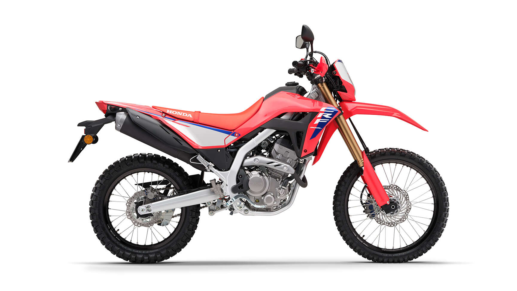 Vue latérale de la CRF300L