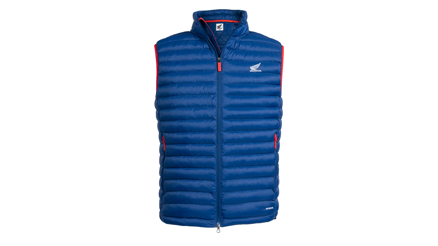 GILET REMBOURRÉ BLEU 