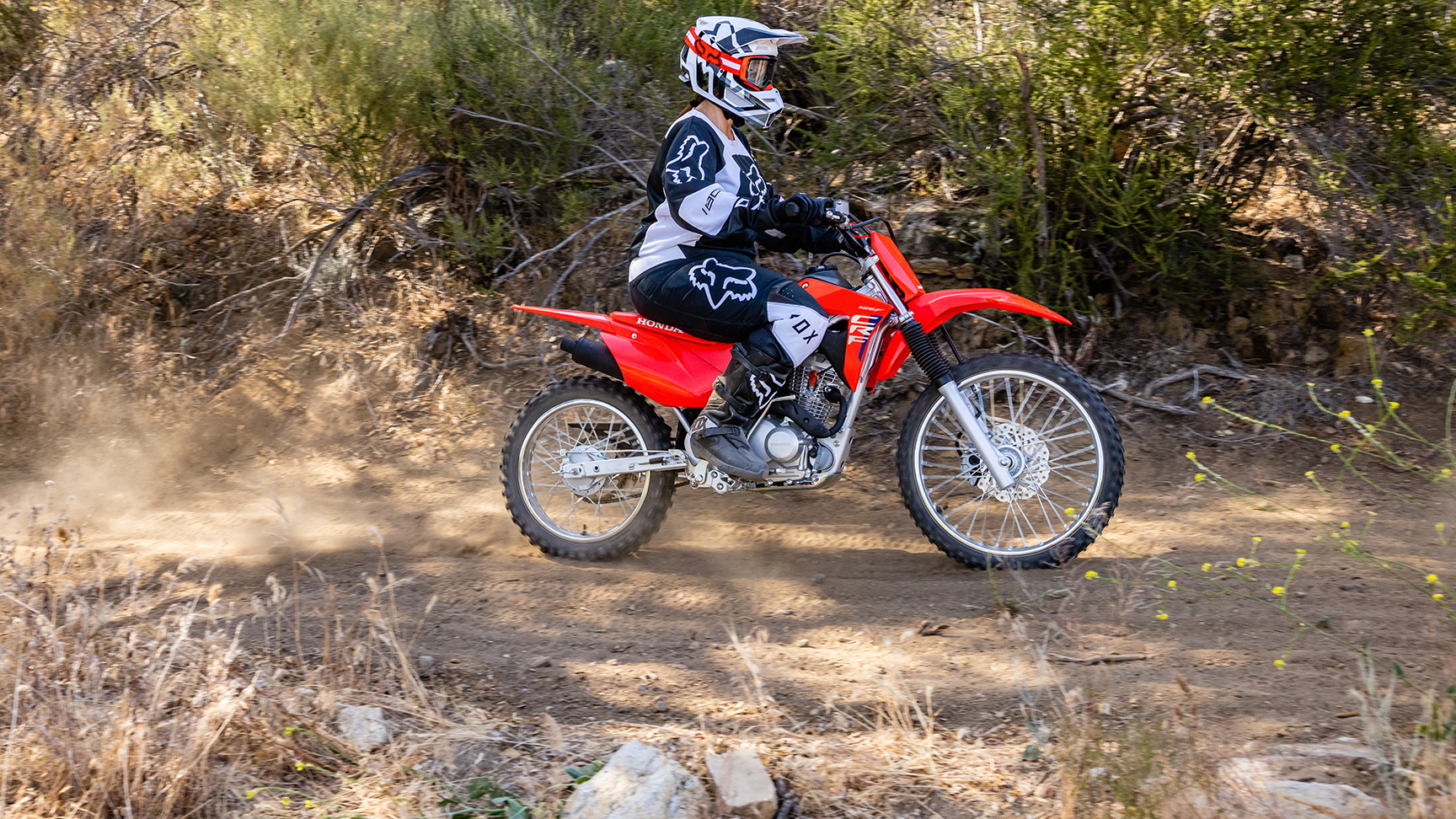 Démarrage électrique Honda CRF125F