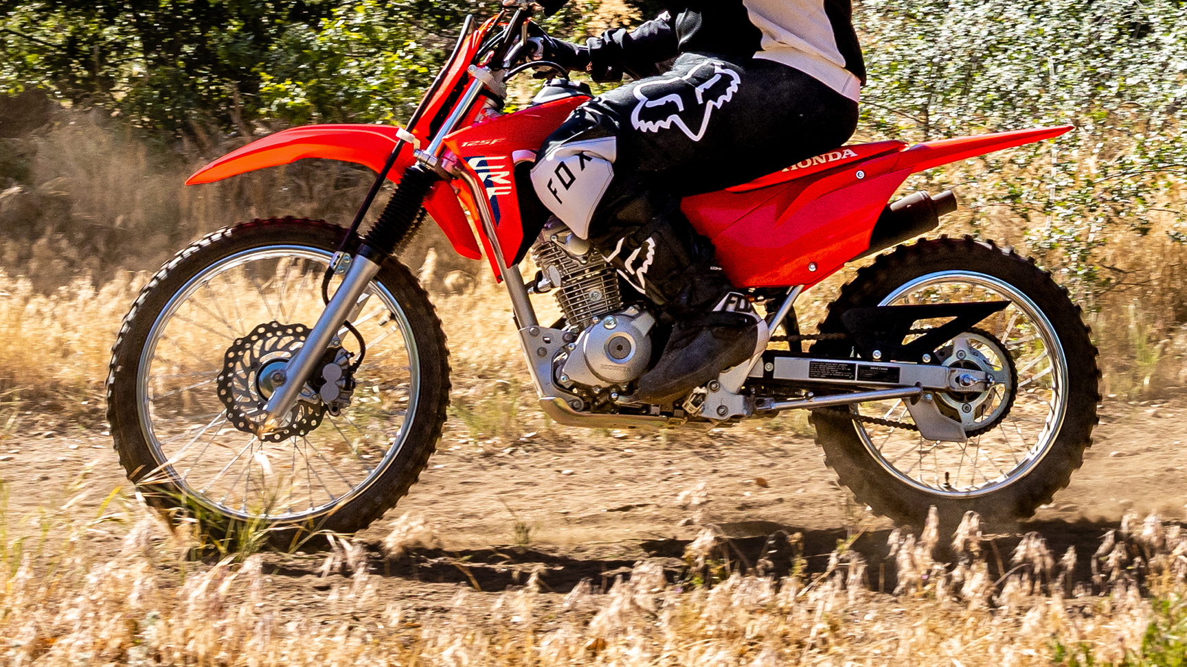 Roues de 17 et 19 pouces de la Honda CRF125F