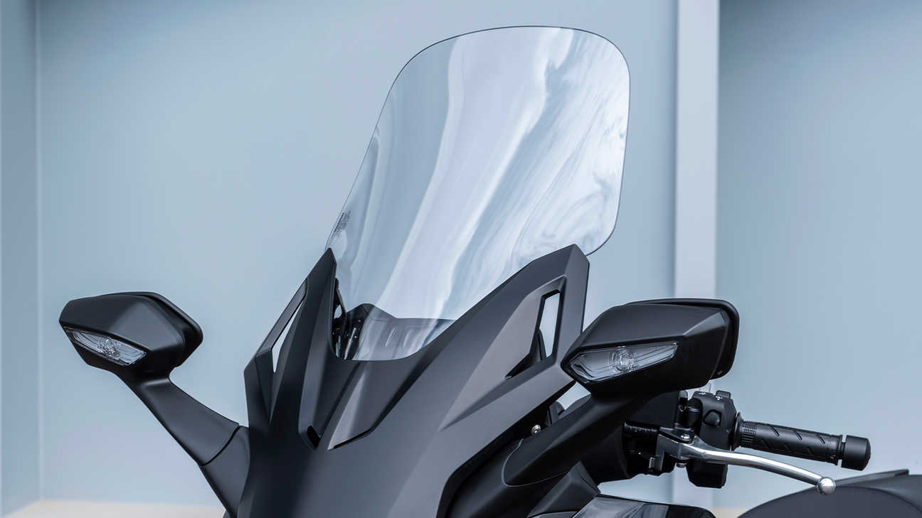 Forza 125, bulle électrique plus longue