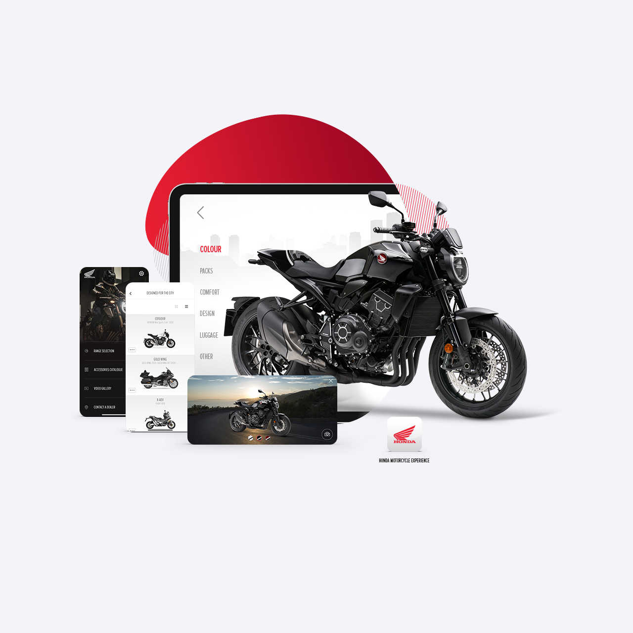 Configurez votre Honda CBR1000R sur mobile