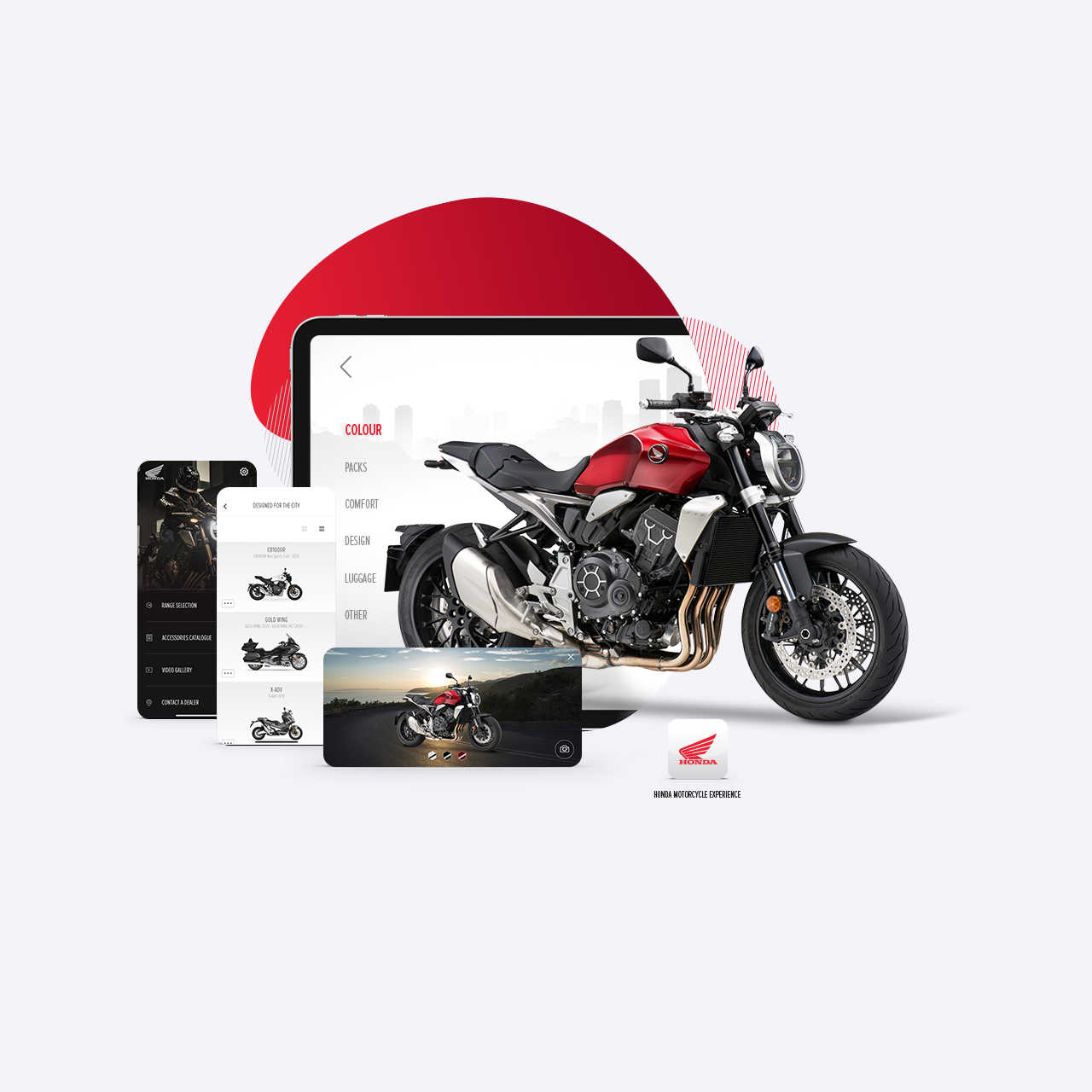 Configurez votre Honda CBR1000R sur mobile