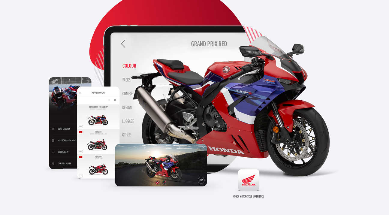 Configurez votre Honda CBR1000RR-R Fireblade sur mobile