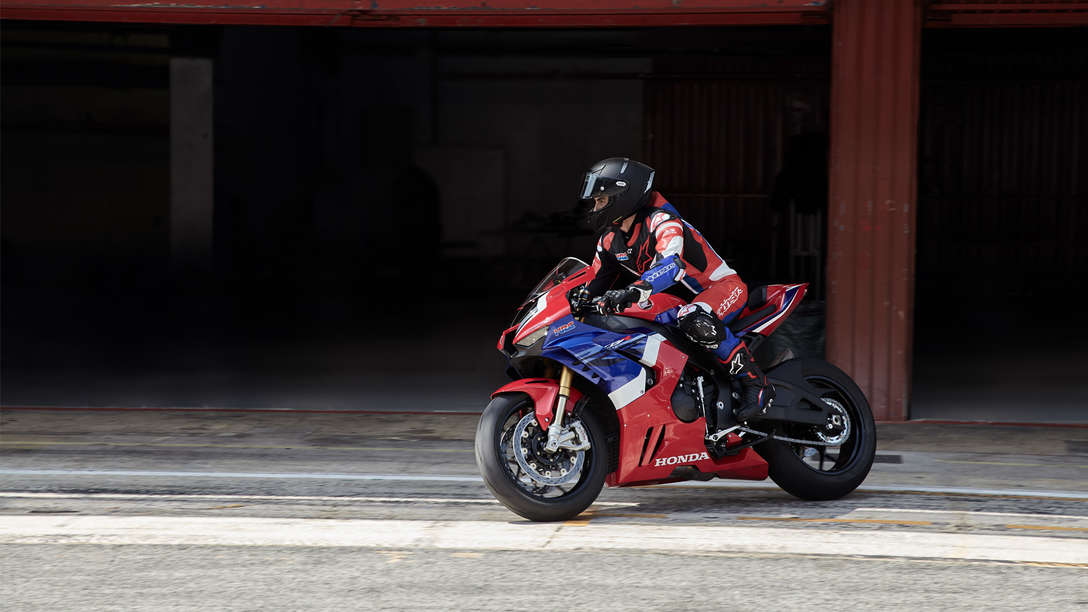 Marc Marquez rides the 2020 Honda CBR1000RR-R SP