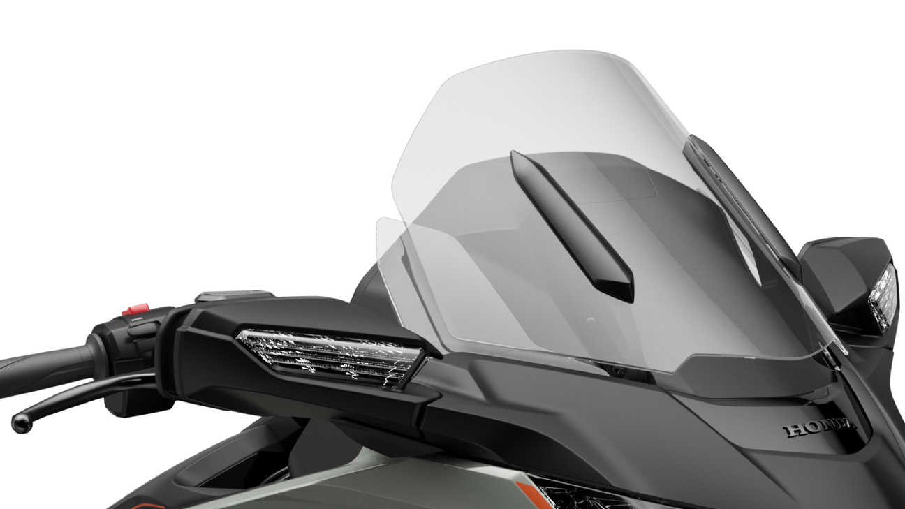 Honda GL1800 Gold Wing, bulle réglable à commande électrique