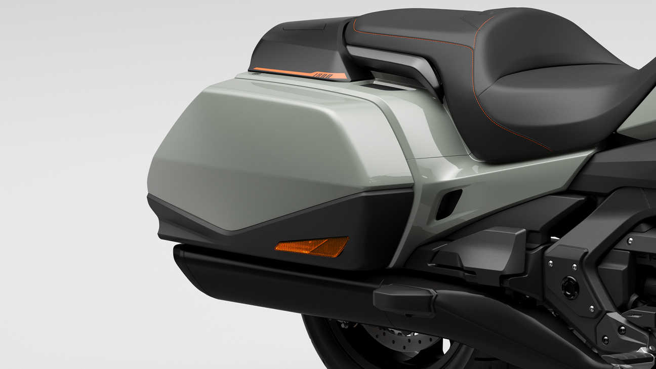Honda GL1800 Gold Wing, un espace de rangement pour tout ce qui compte