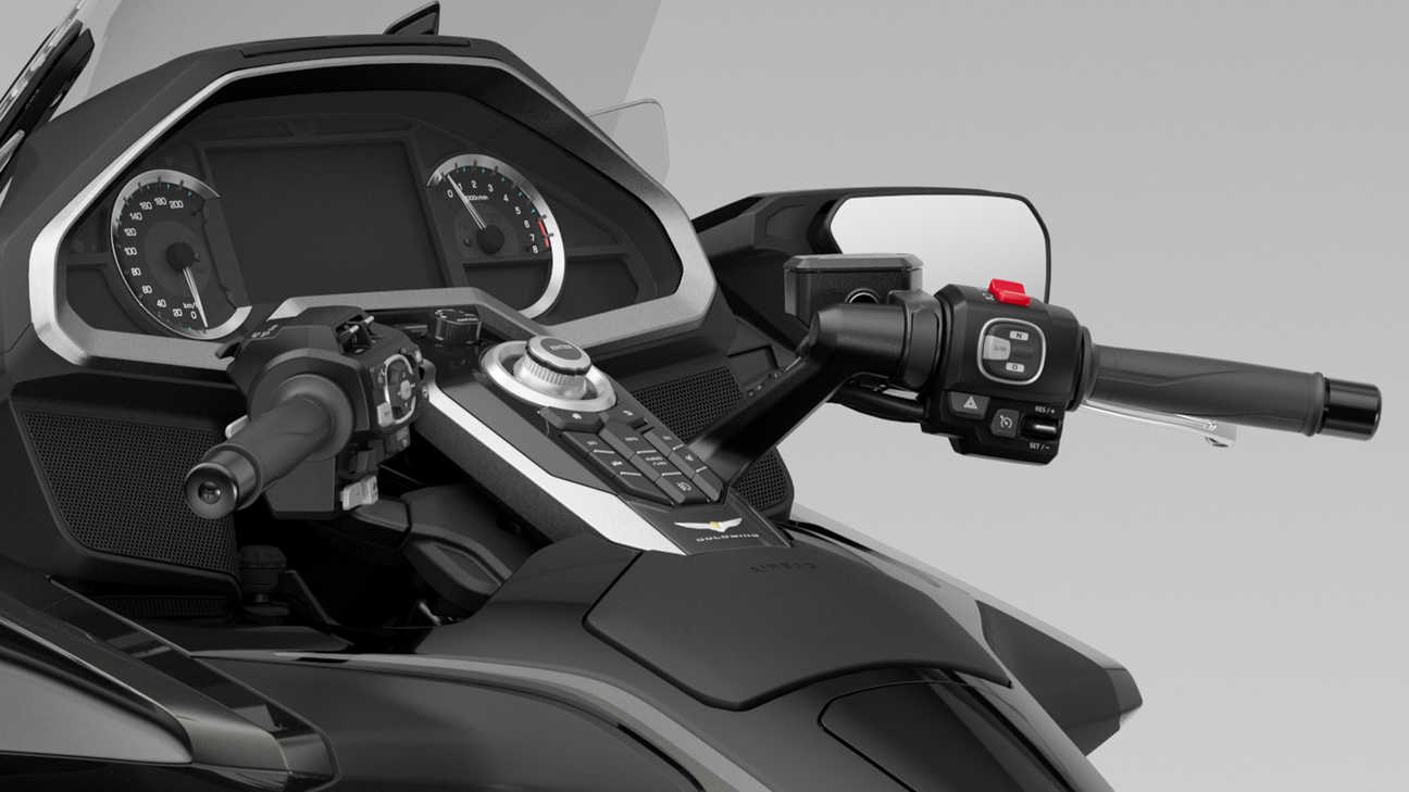 Honda GL1800 Gold Wing, démarrage par Smart Key