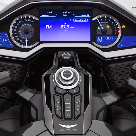 Honda GL1800 Gold Wing, conçue pour la conduite