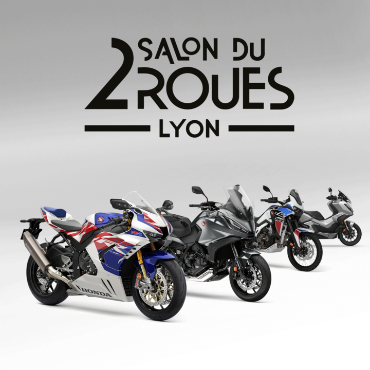 Honda au Salon du 2 roues de Lyon 2022