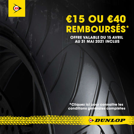 Offre Remboursement Dunlop Pneumatiques